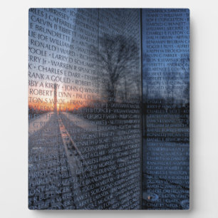Vietnam Memorial Dawn Fotoplaat