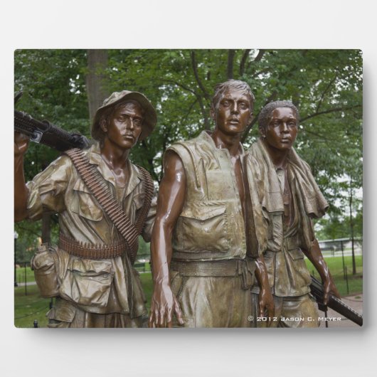 Vietnam Memorial Fotoplaat (Voorkant)