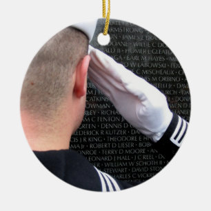 Vietnam Memorial Wall Keramisch Ornament