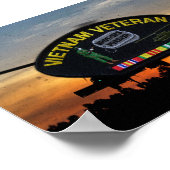 Vietnam Nam War LRRPS Veterans Veterans Patch Poster (Hoek)