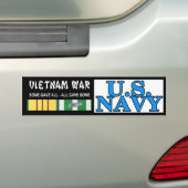 VIETNAM NAVY BUMPERSTICKER (Op auto)