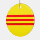 Vietnam (nieuw) keramisch ornament (Links)