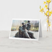 Vietnam Nurses Memorial Kaart (Gele Bloem)