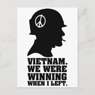 Vietnam-oorlog Briefkaart