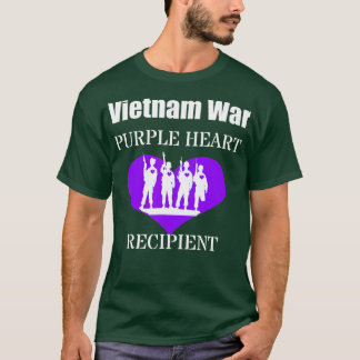 Vietnam Oorlog Paarse erfgenamen Memori T-shirt