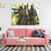 Vietnam-oorlogsimonaal Canvas Afdruk (Insitu (Woonkamer))