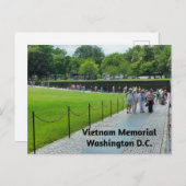 Vietnam Oorlogsmonument Briefkaart (Voorkant / Achterkant)
