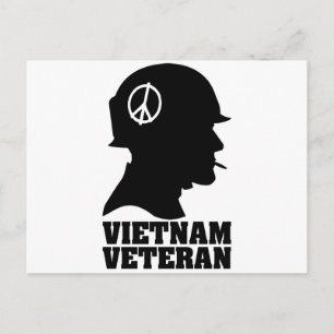 Vietnam-oorlogsveteraan Briefkaart