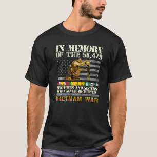 Vietnam Oorlogsveteranen Amerikaanse Gedenkdag Ter T-shirt