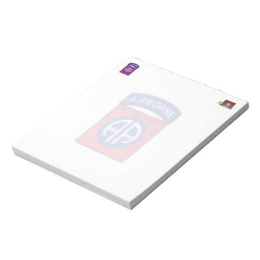 Vietnam patch Notitieblok , 82e luchtafdeling (Gedraaid)