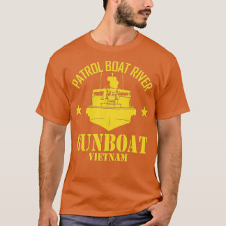 Vietnam Patrol Boat PBR - Gunboot Vietnam door T-shirt