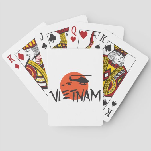 Vietnam Pokerkaarten (Achterkant)