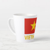 Viêtnam Pride Mug - Drapeau rouge avec Yellow Star (Angle gauche)