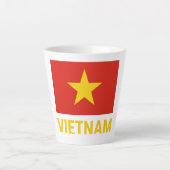 Viêtnam Pride Mug - Drapeau rouge avec Yellow Star (Devant)