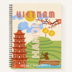 Vietnam Reiskunst Notitieboek