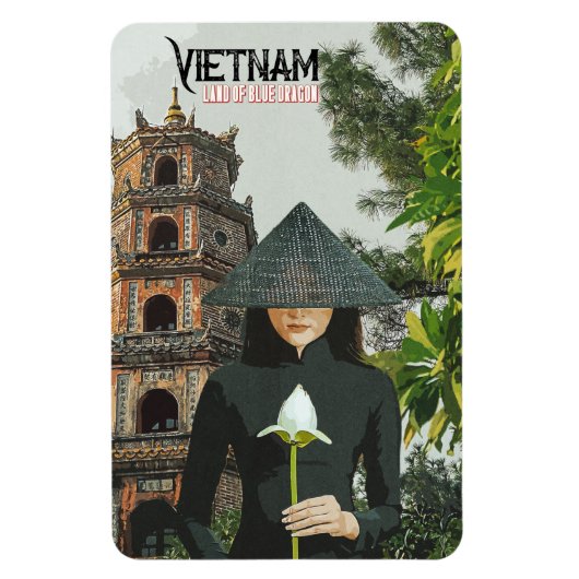 Vietnam Reisvakantie Magneet (Verticaal)