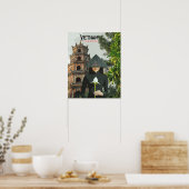 Vietnam Reisvakantie Poster (Keuken)