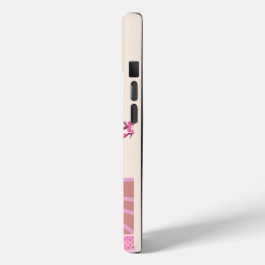 Vietnam Reizen Kunst, Retro Case-Mate iPhone Case (Achterkant / Links)