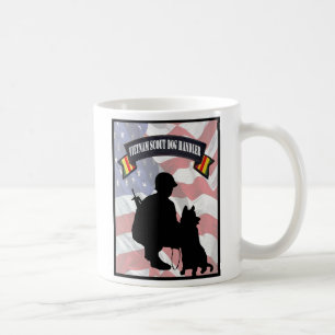 Vietnam Scout Dog Handler Coffee Cup Koffiemok