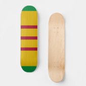 Vietnam Service Medal-lint Skateboard (Voorkant)