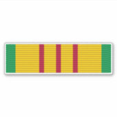 Vietnam Service Medal-lint Sticker (Voorkant)