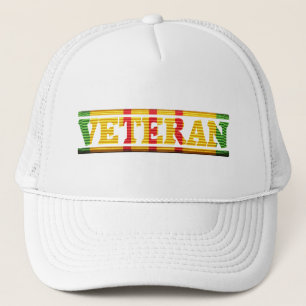 Vietnam Service Ribbon Veteran Mesh-Back Pet