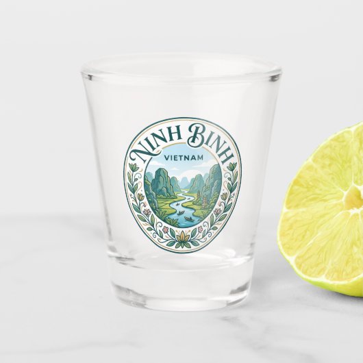Vietnam Shot Glas (Voorkant)