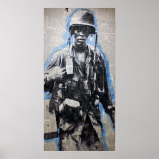 Vietnam Soldaat Poster