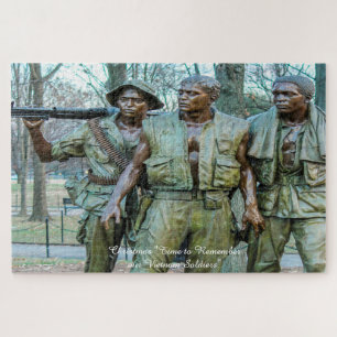 Vietnam Soldaten Herdenking Washington Legpuzzel