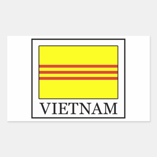 Vietnam sticker (Voorkant)