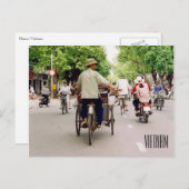 vietnam street life briefkaart (Voorkant / Achterkant)