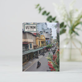 Vietnam Street Life,  Date Briefkaart