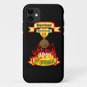 Vietnam Tet Offenant Survivor IPhone 5 Hoesje