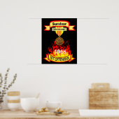 Vietnam Tet Offensive Survivante Poster (Cuisine)