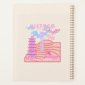 Vietnam Travel Art, rose (Dos)