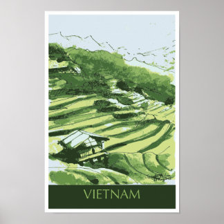Vietnam Travel Poster