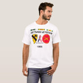 Vietnam Veteraan 1965 T-shirt (Voorkant volledig)