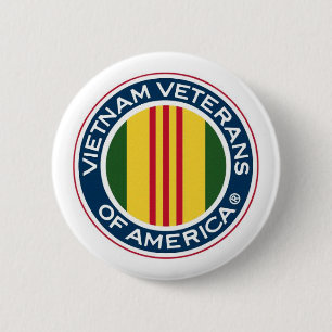 Vietnam Veteraan-Amerikaanse Button