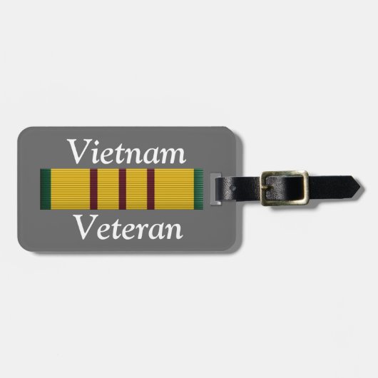 Vietnam Veteraan - bagagelabel (Voorkant horizontaal)