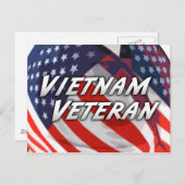 Vietnam Veteraan Briefkaart (Voorkant / Achterkant)