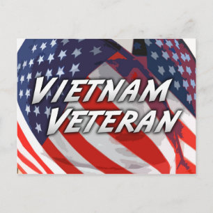 Vietnam Veteraan Briefkaart