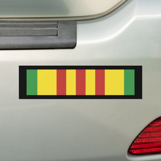 Vietnam Veteraan Bumpersticker (Op auto)
