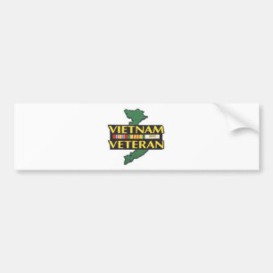 Vietnam Veteraan Bumpersticker