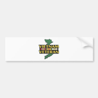 Vietnam Veteraan Bumpersticker