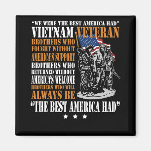 Vietnam veteraan het beste Amerika had trots Magneet