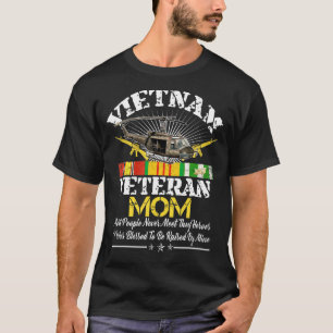 Vietnam Veteraan Moeder Opgevoed Door Mijn Held Mi T-shirt