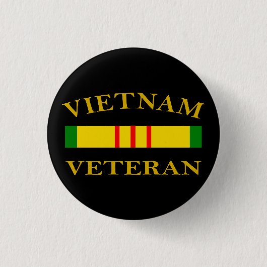 Vietnam Veteraan Ronde Button 3,2 Cm (Voorkant)