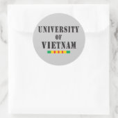 Vietnam veteraan stencil sticker (Tas)