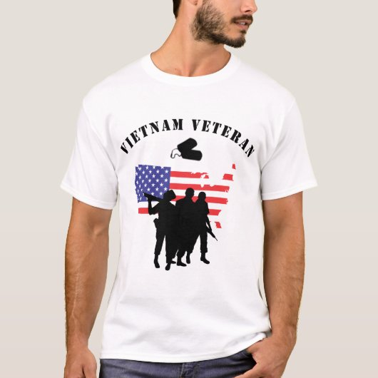 Vietnam Veteraan T-shirt (Voorkant)
