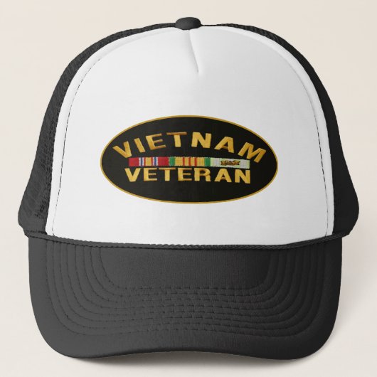 Vietnam Veteraan Trucker Pet (Voorkant)
